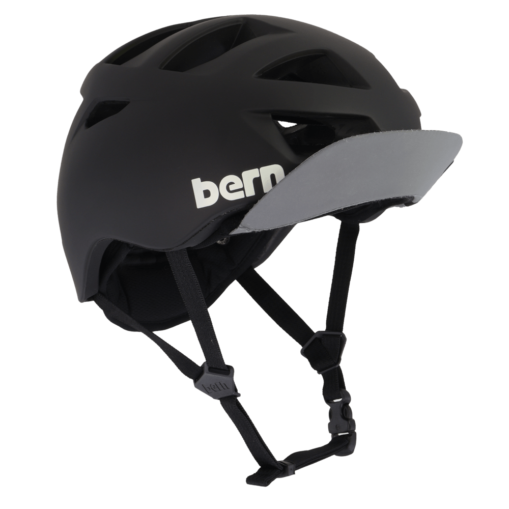Casco da bicicletta Bern Allston DVRT Nero opaco – Bern Helmets