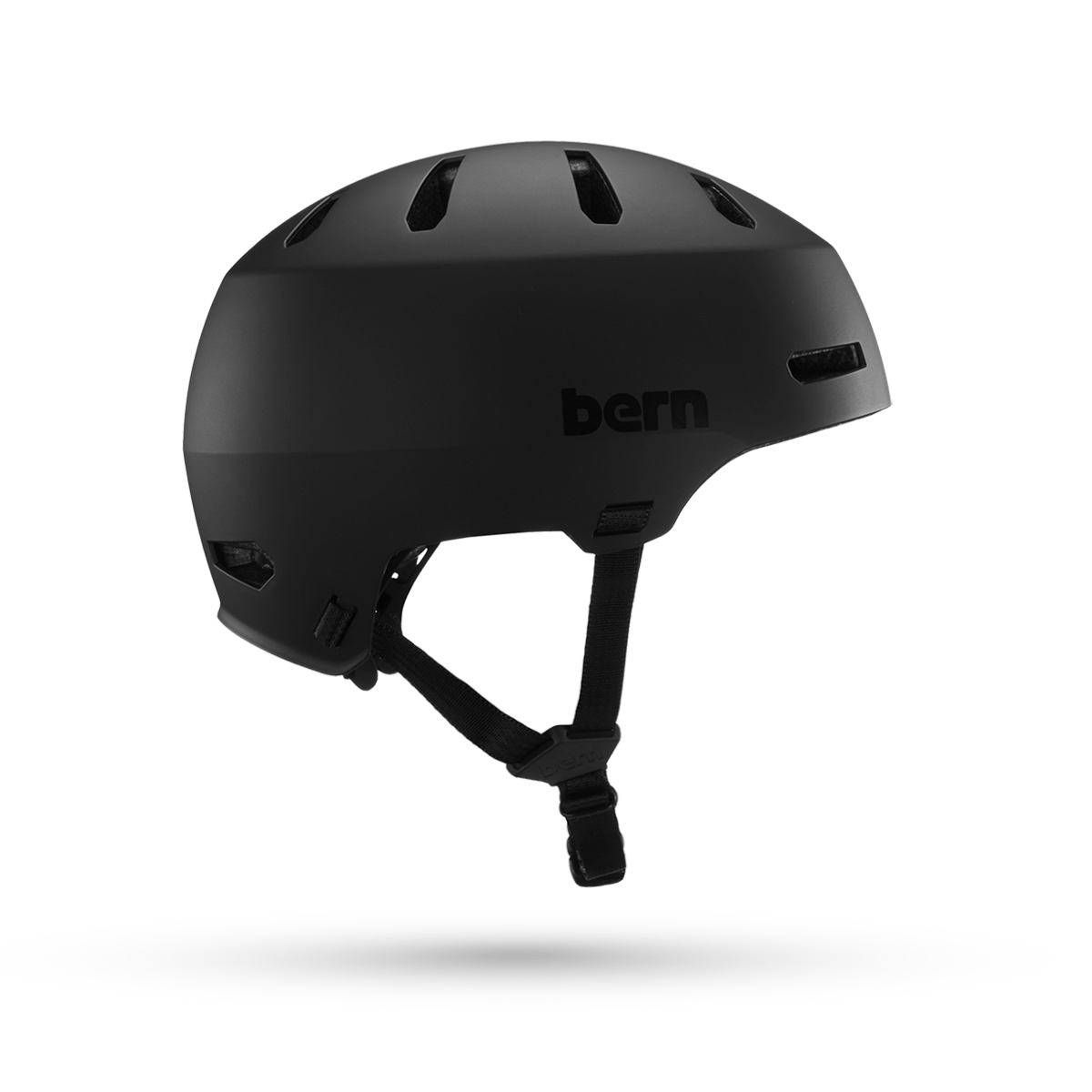 Bern Macon 2.0 Helm (EZ Fit) – Mattschwarz