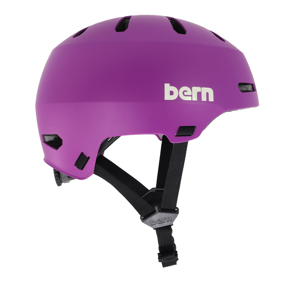 Bern Macon 2.0 MIPS Helmet - Satin Purple