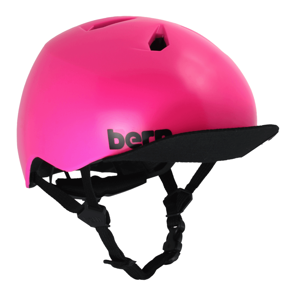 Casco juvenil de Bern Nina DVRT - Satin Hot Pink