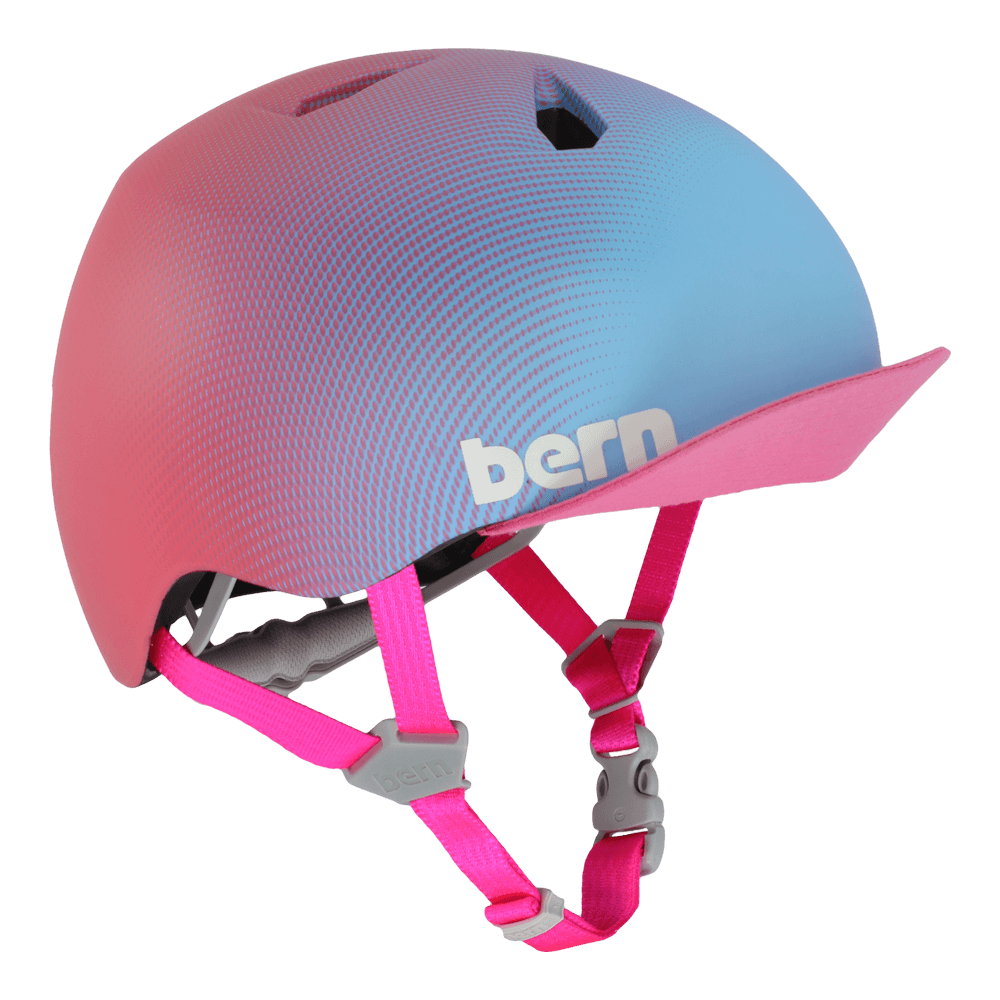 Berne Nina DVRT Kids Bike Casque - Matte Sunset Gradient