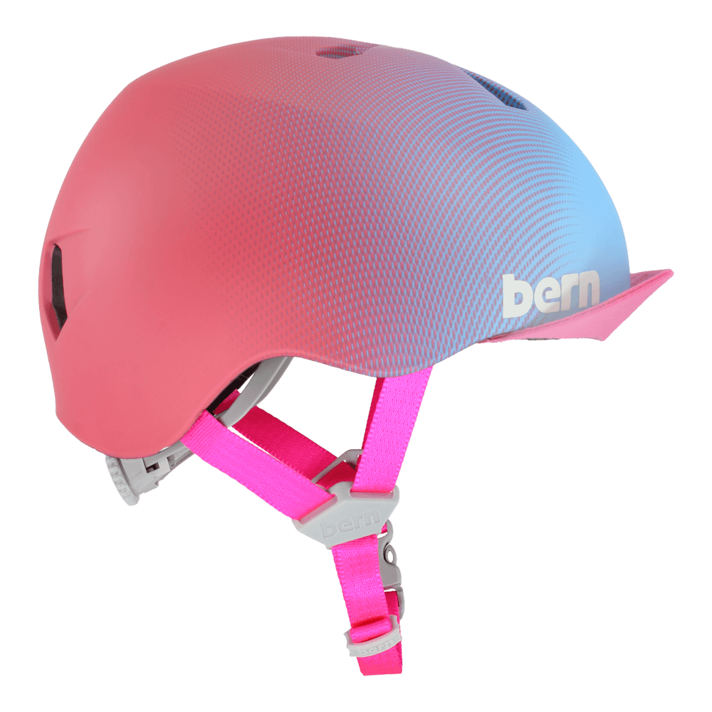 Berne Nina DVRT Kids Bike Casque - Matte Sunset Gradient