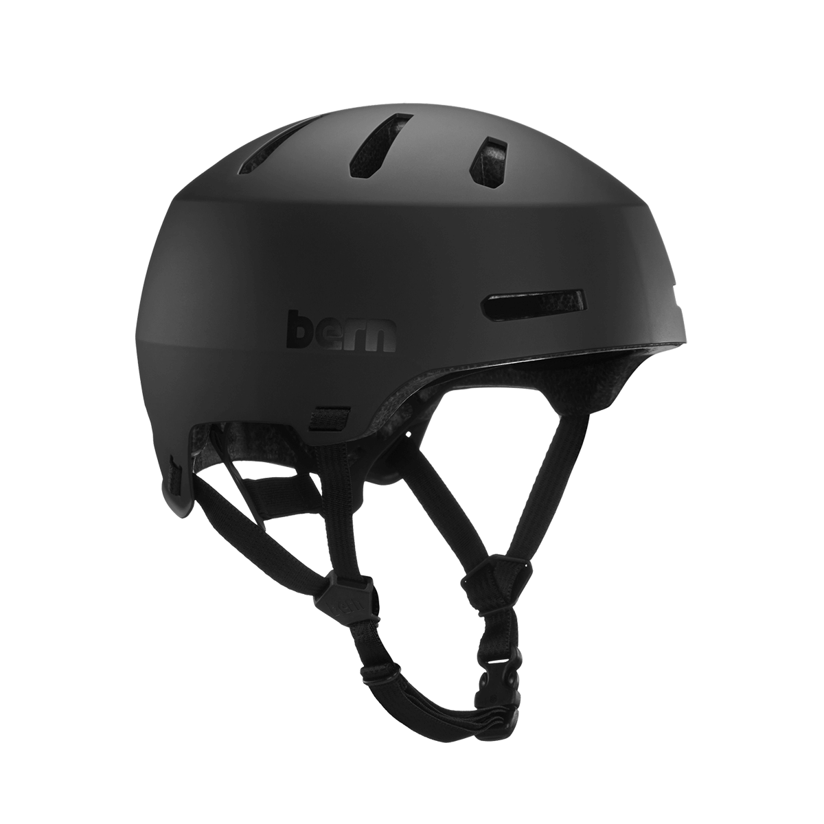 Bern Macon Classic Bike Helm - mattschwarz