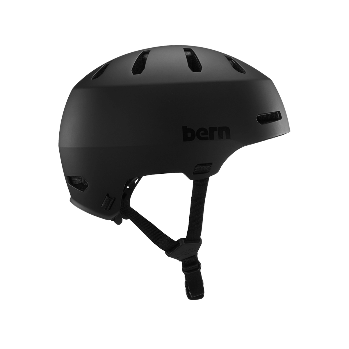 Bern Macon Classic Bike Helm - mattschwarz