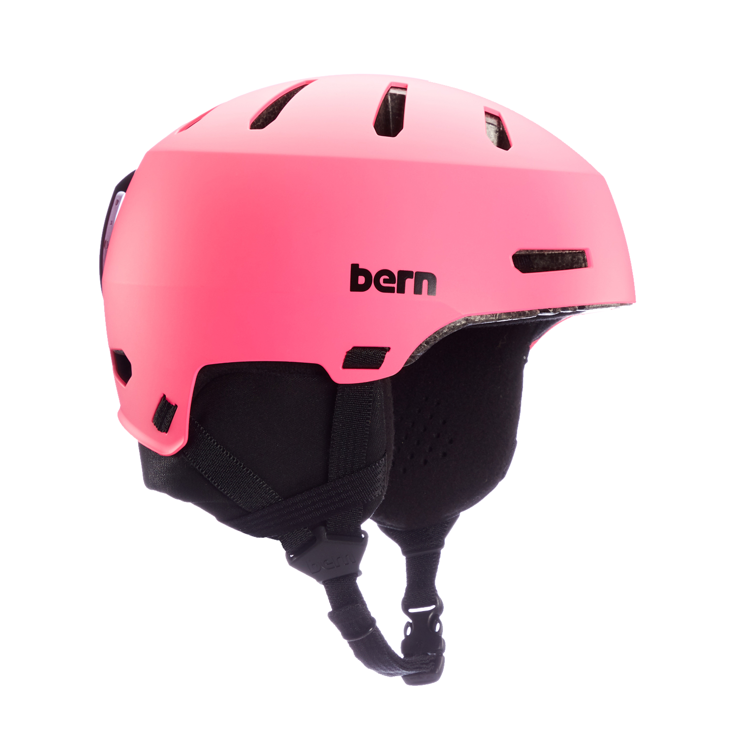 Bern Macon 2.0 MIPS Junior Winter Helmet - Matte Pink