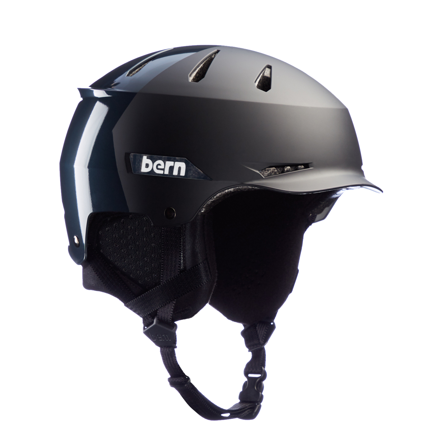 Bern Hendrix MIPS Winter Helmet - Metallic Charcoal Hatstyle