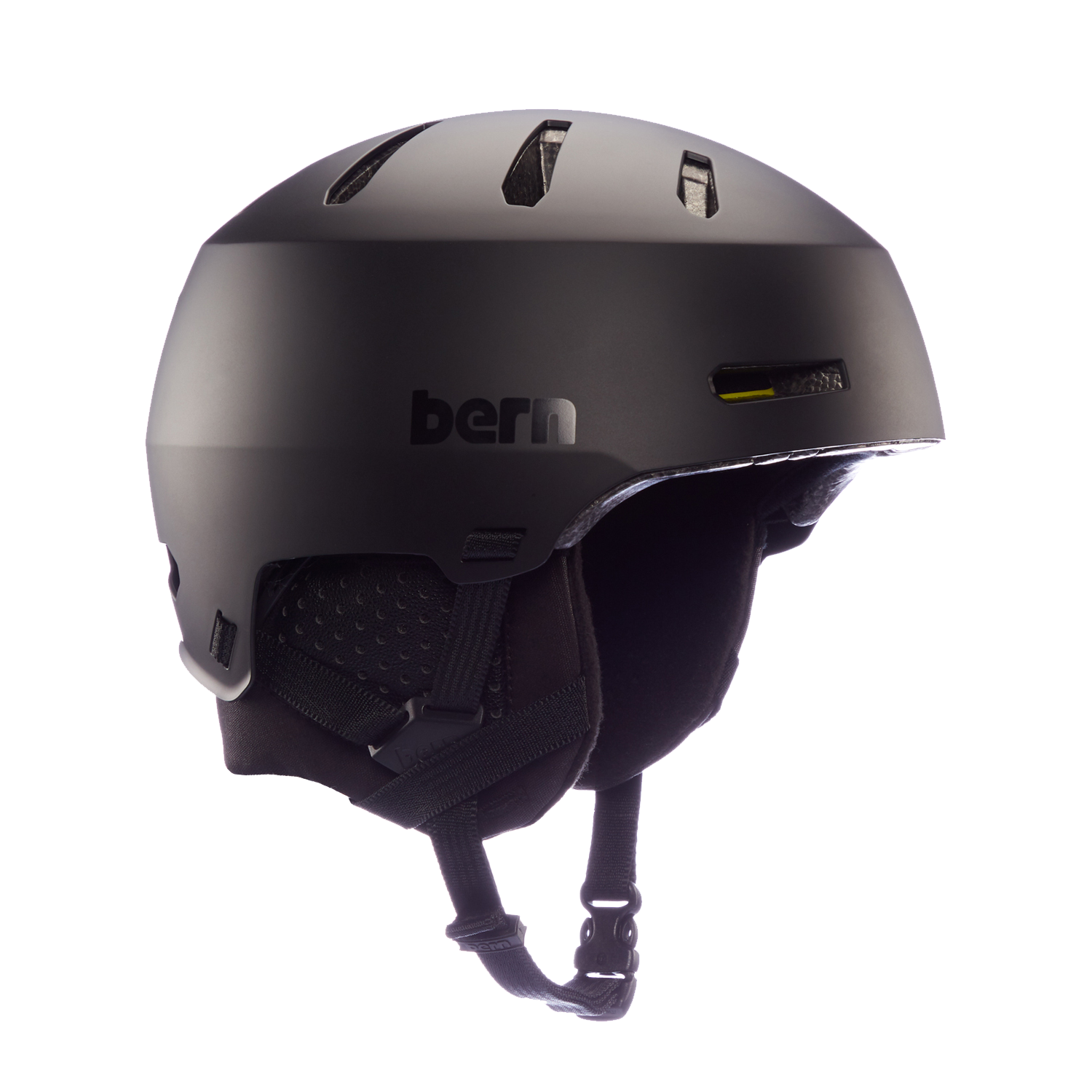 Bern Macon 2.0 Mips Junior Winter Helmet - Matte Black