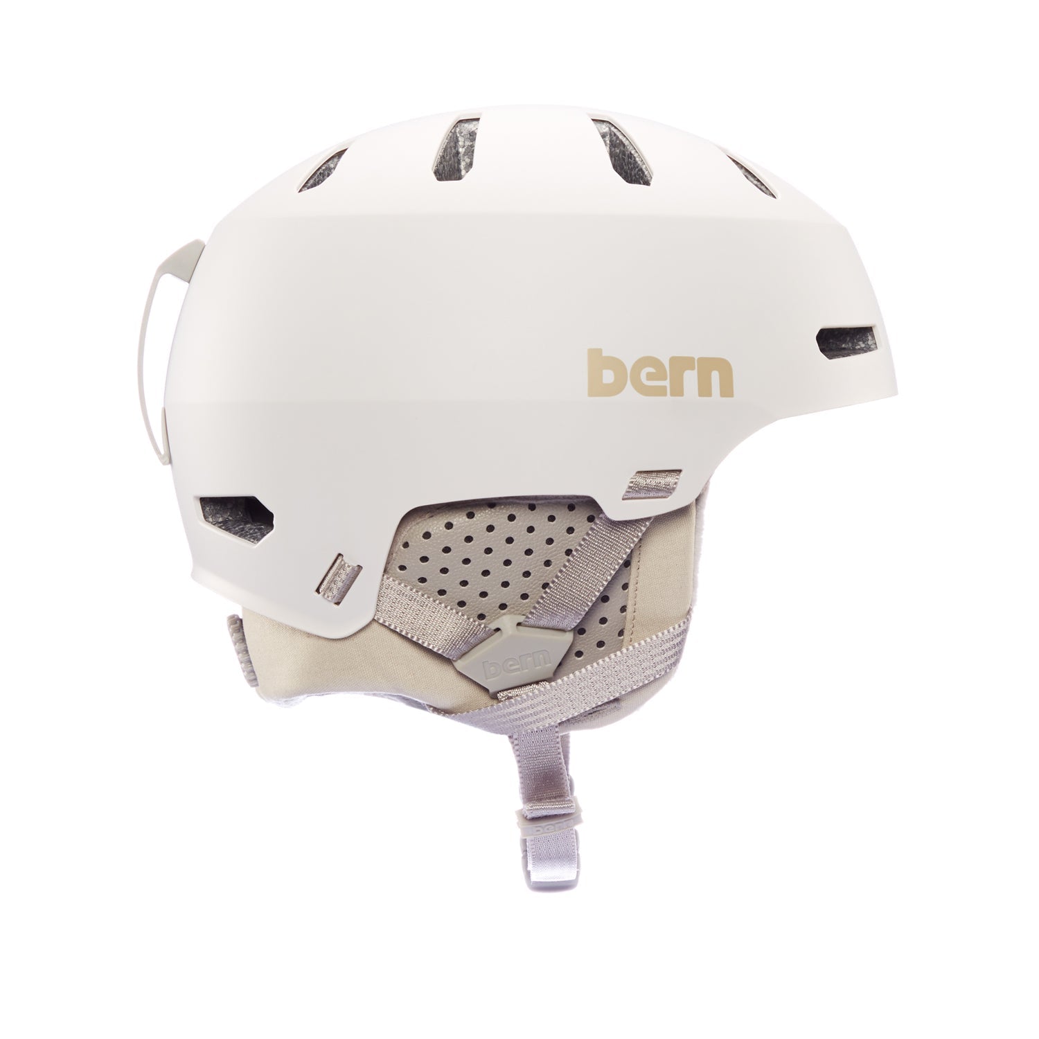 Bern Macon 2.0 MIPS Winterhelm - mattweiß