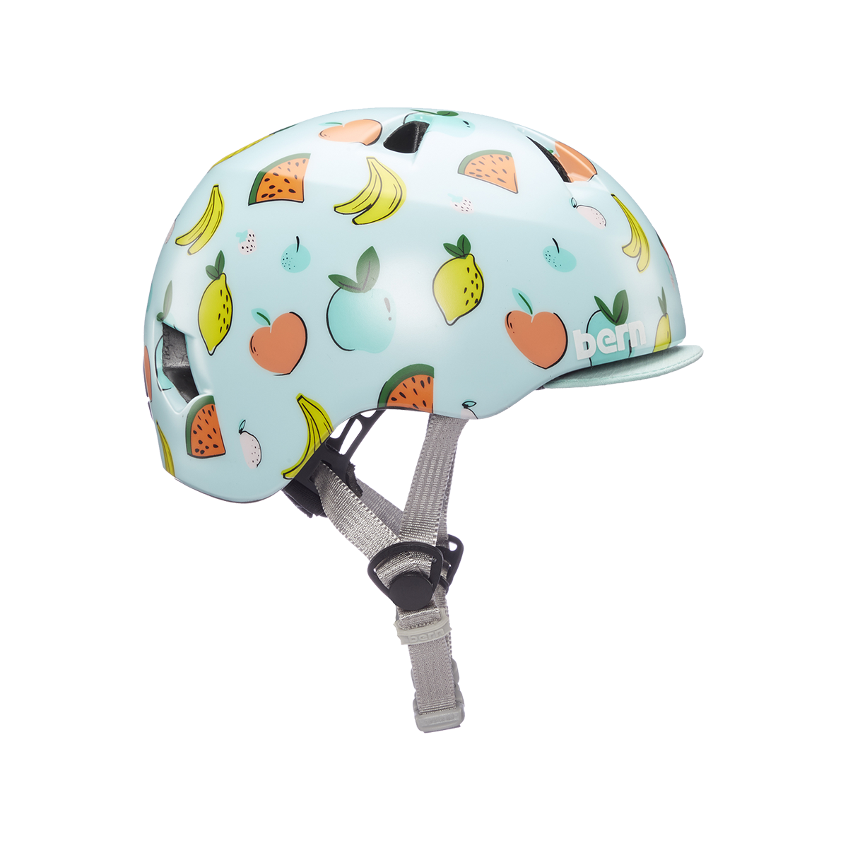 Capacete Juvenil Bern Tigre - Matte Fun Fruits