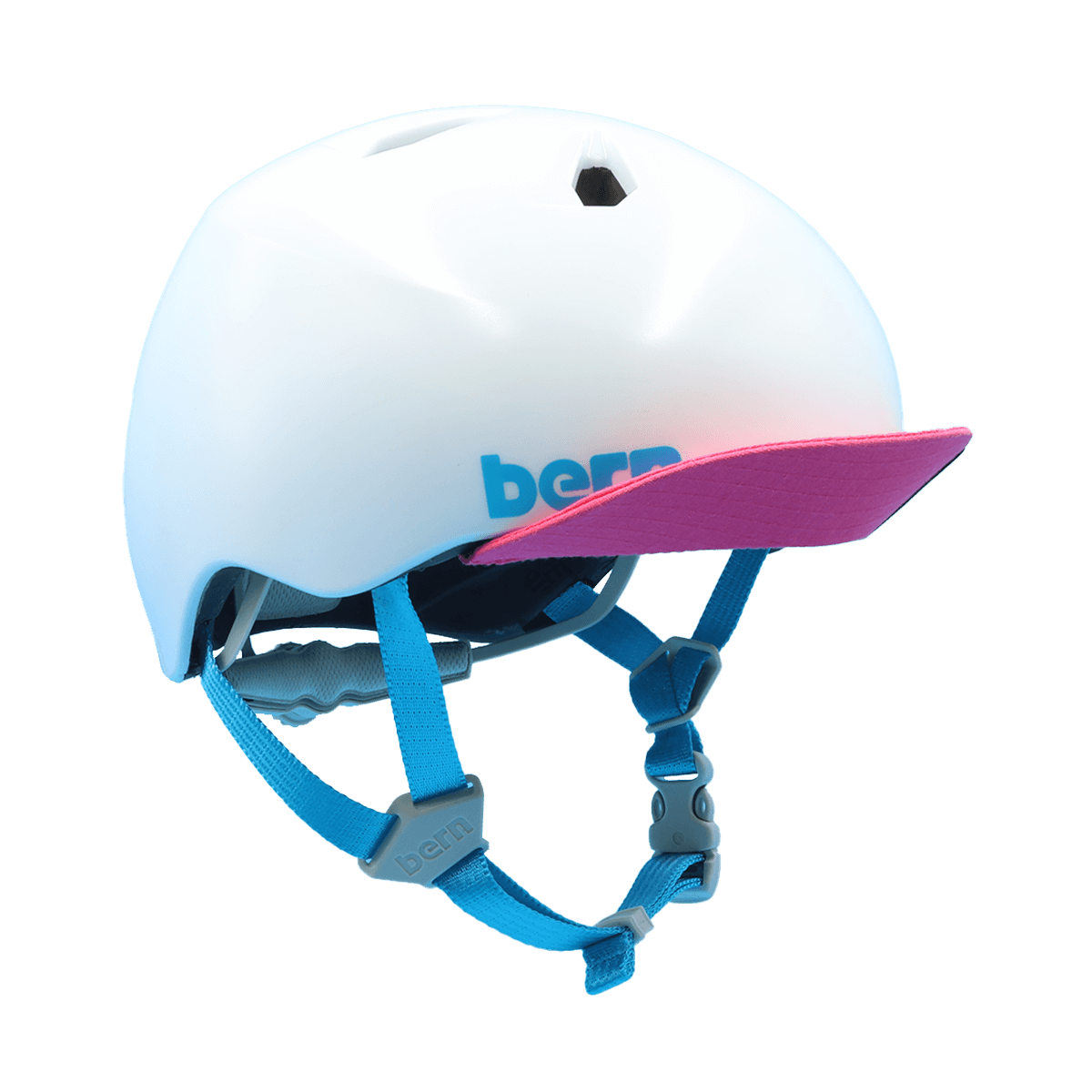 Bern Nina DVRT Youth Helmet - Satin White