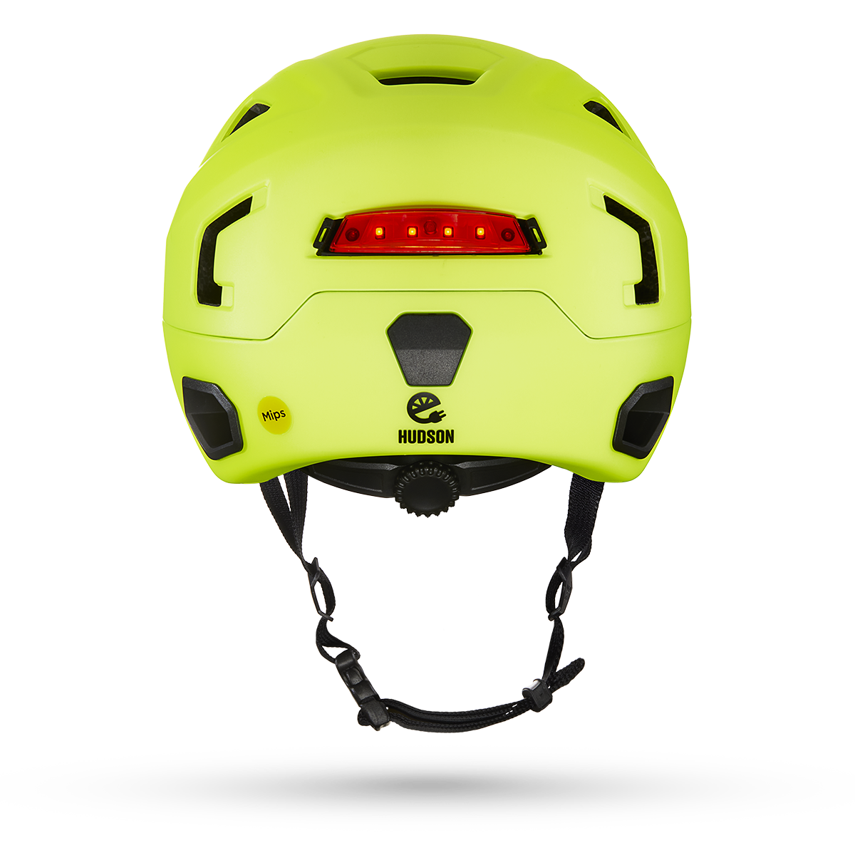 Bern Hudson MIPS-helm - Mat hypergroen