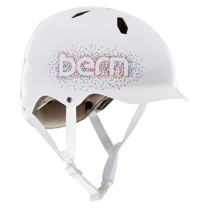 Casque Enfant Bern Bandito EPS - Confetti Blanc