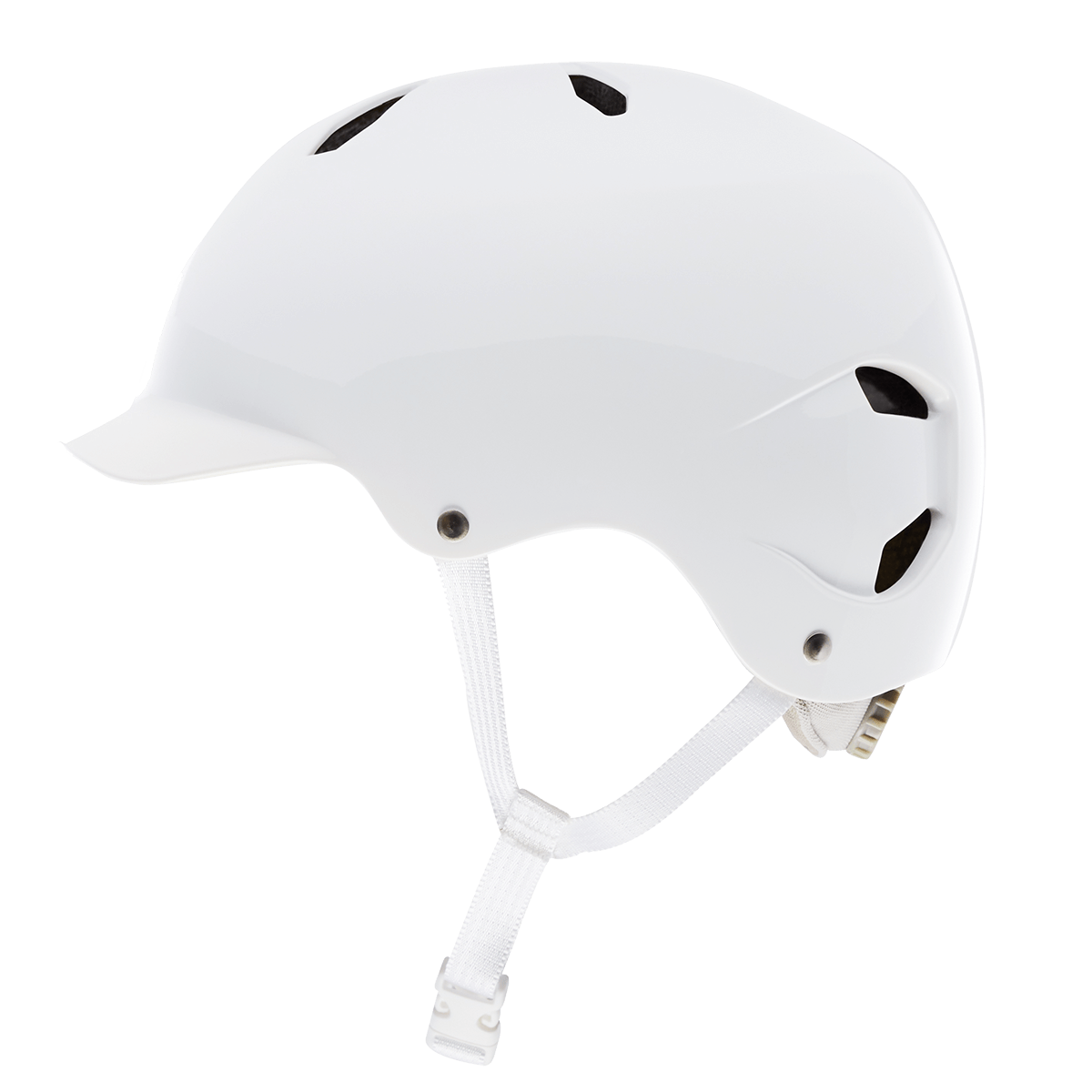 Casco da ragazzo Bern Bandito EPS - Coriandoli bianchi