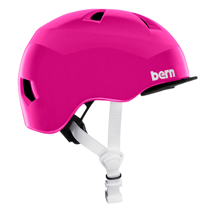 Capacete Juvenil Bern Tigre - Rosa Brilhante