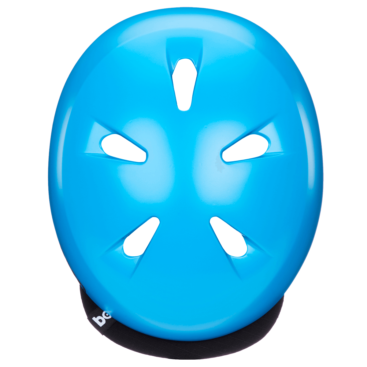 Casco da ragazzo Bern Tigre - Blu ciano satinato