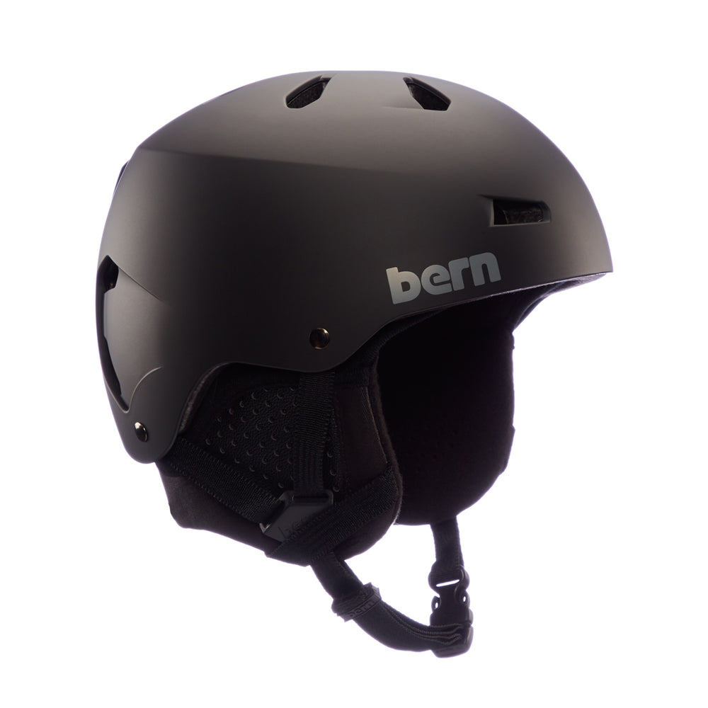 Bern Macon Classic Winter Helmet - Matte Black – Bern Helmets