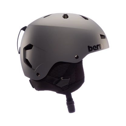 Bern Macon Classic Winter Helmet - Matte Gray