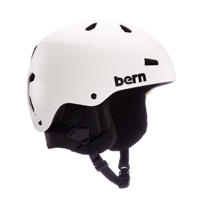 Bern Macon Classic Winter Helmet - Matte White