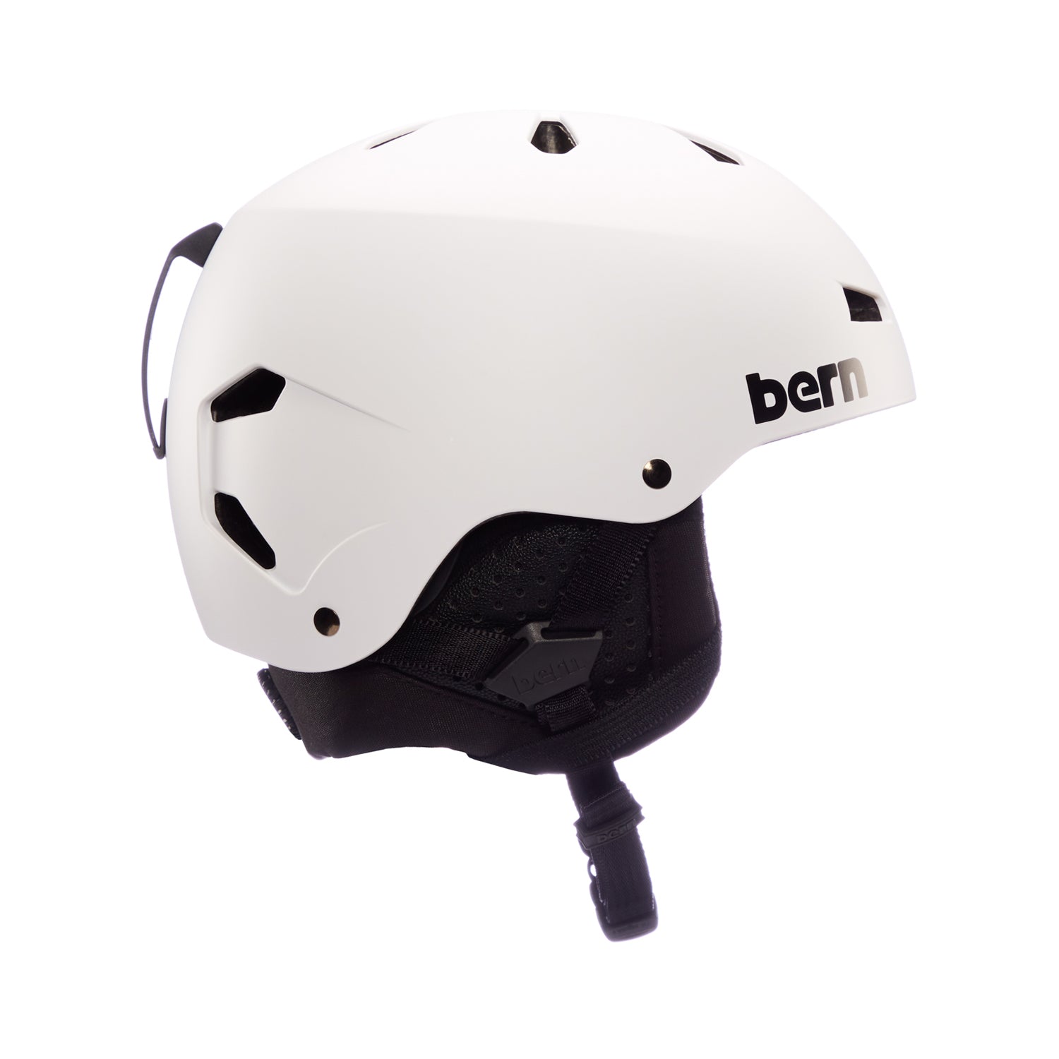 Bern Macon Classic Winter Helmet - Matte White