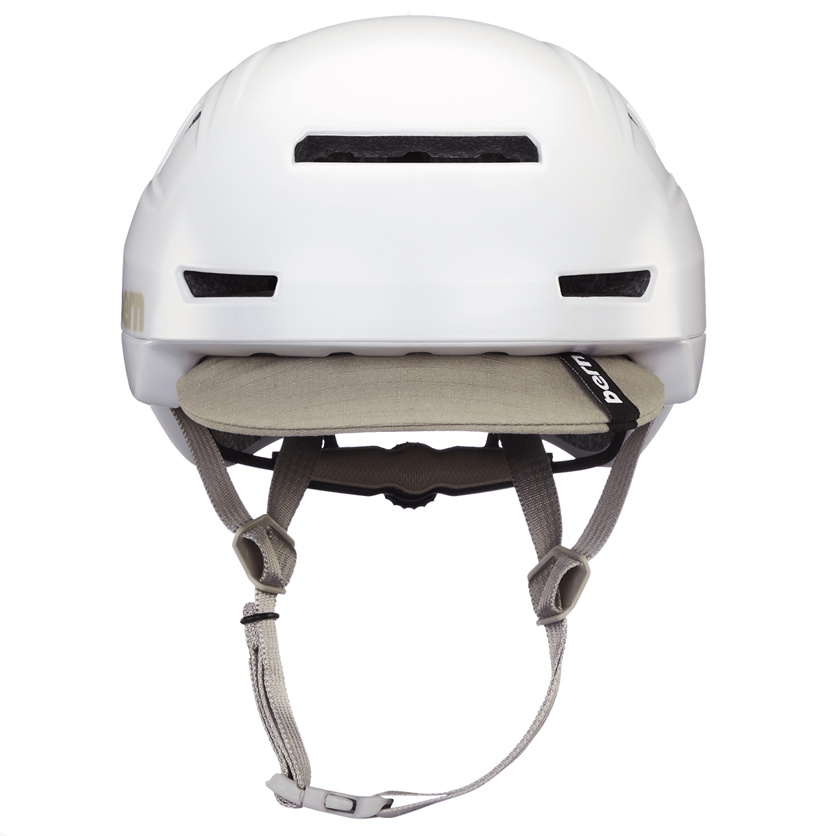 Casco Bern Hudson MIPS - Bianco satinato