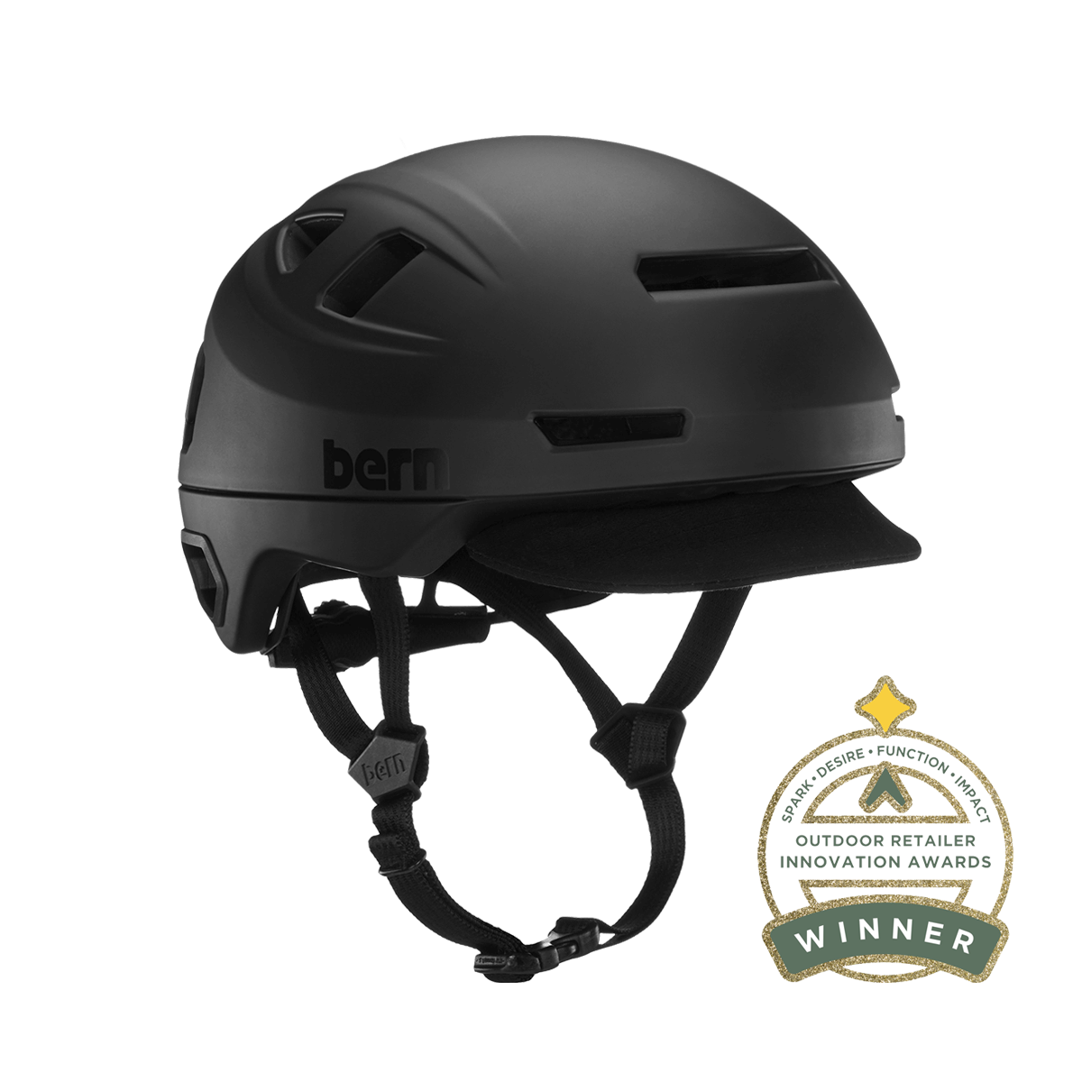 Bern Hudson MIPS Helm – Mattschwarz