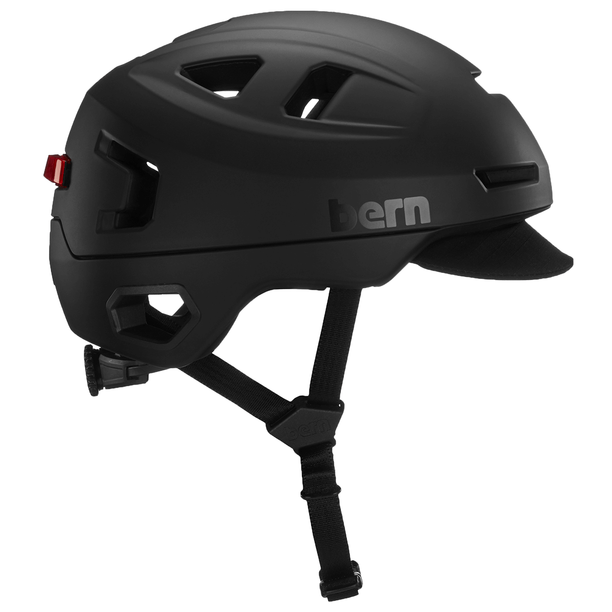 Bern Hudson MIPS-helm - Matzwart