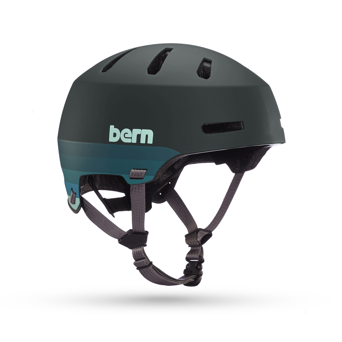 Bern Macon 2.0 MIPS Helmet (EZ Fit) - Matte Retro Forest Green