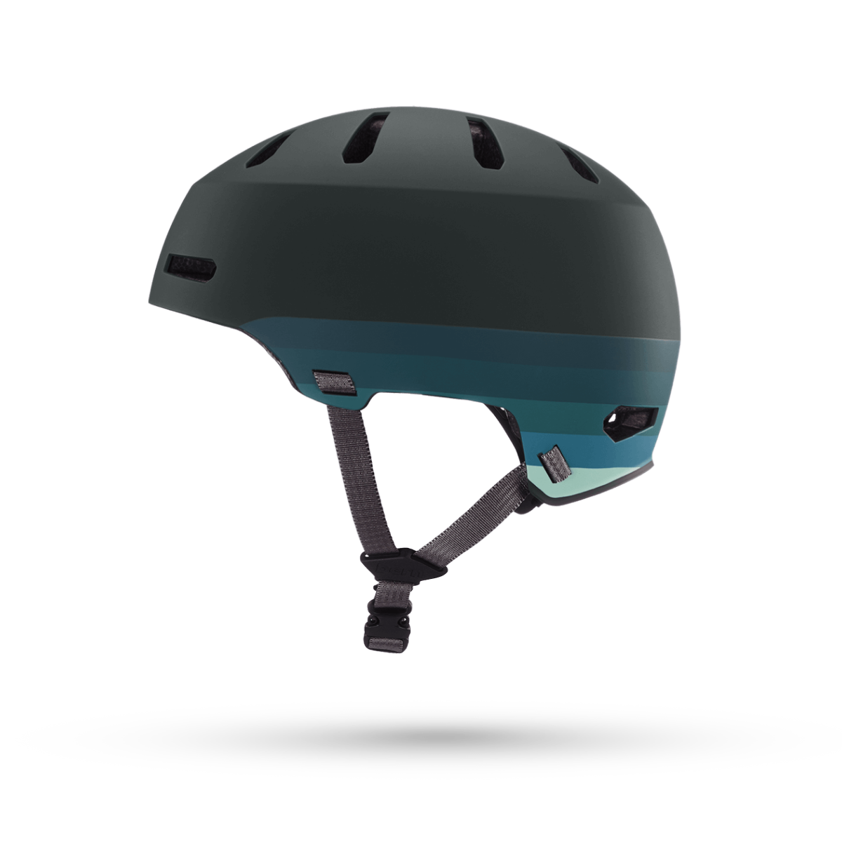 Casco Bern Macon 2.0 MIPS - Verde foresta retrò opaco