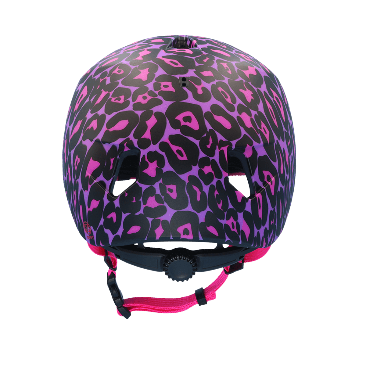 Bern Nina DVRT Casco juvenil - Leopardo púrpura mate