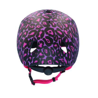 Bern Nina DVRT Jugendhelm - mattes lila Leopard