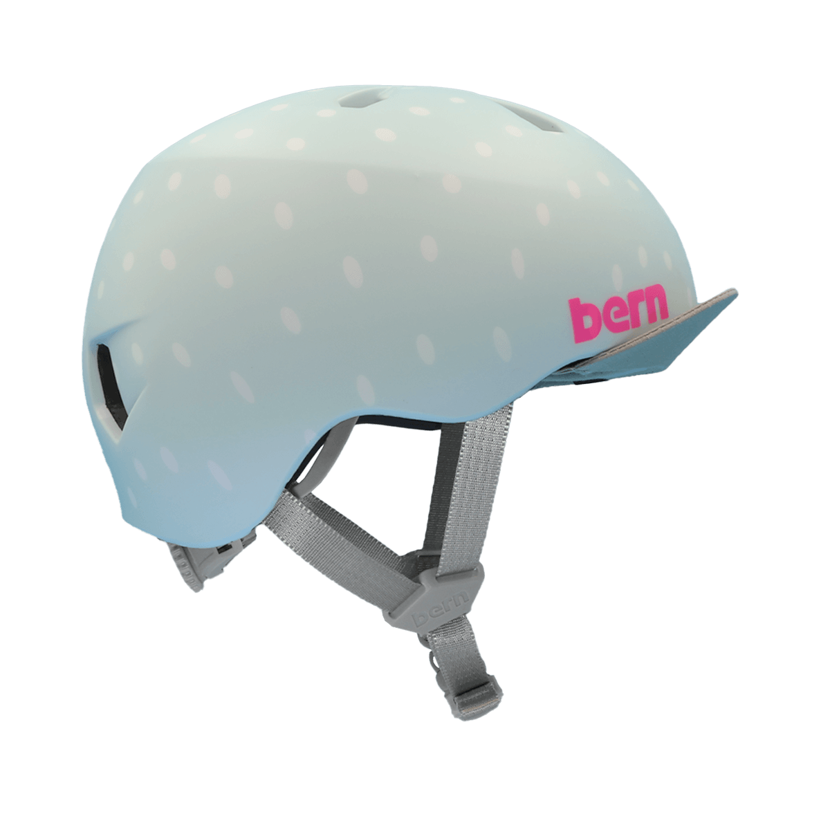 Bern Nina DVRT Youth Helm - Seeglass Polka Dot