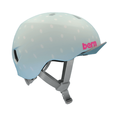 Bern Nina DVRT Youth Helm - Seeglass Polka Dot