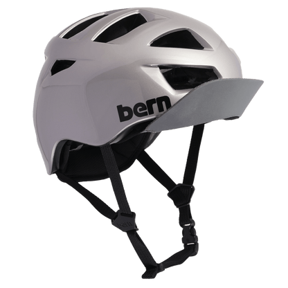 Capacete de bicicleta Bern Allston DVRT - cinza metálico