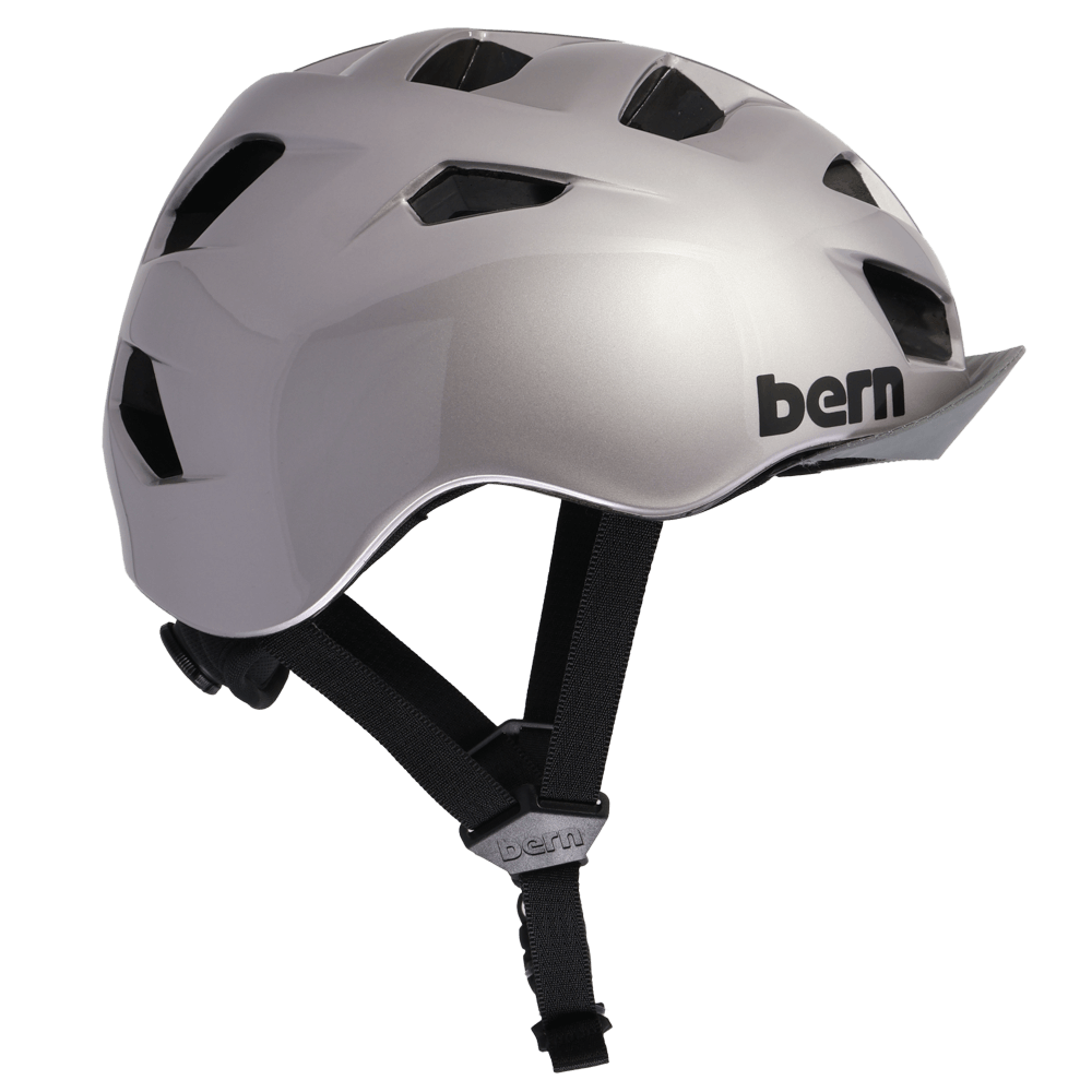 Casco da bicicletta Bern Allston DVRT - Grigio metallizzato