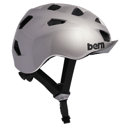 Casco da bicicletta Bern Allston DVRT - Grigio metallizzato