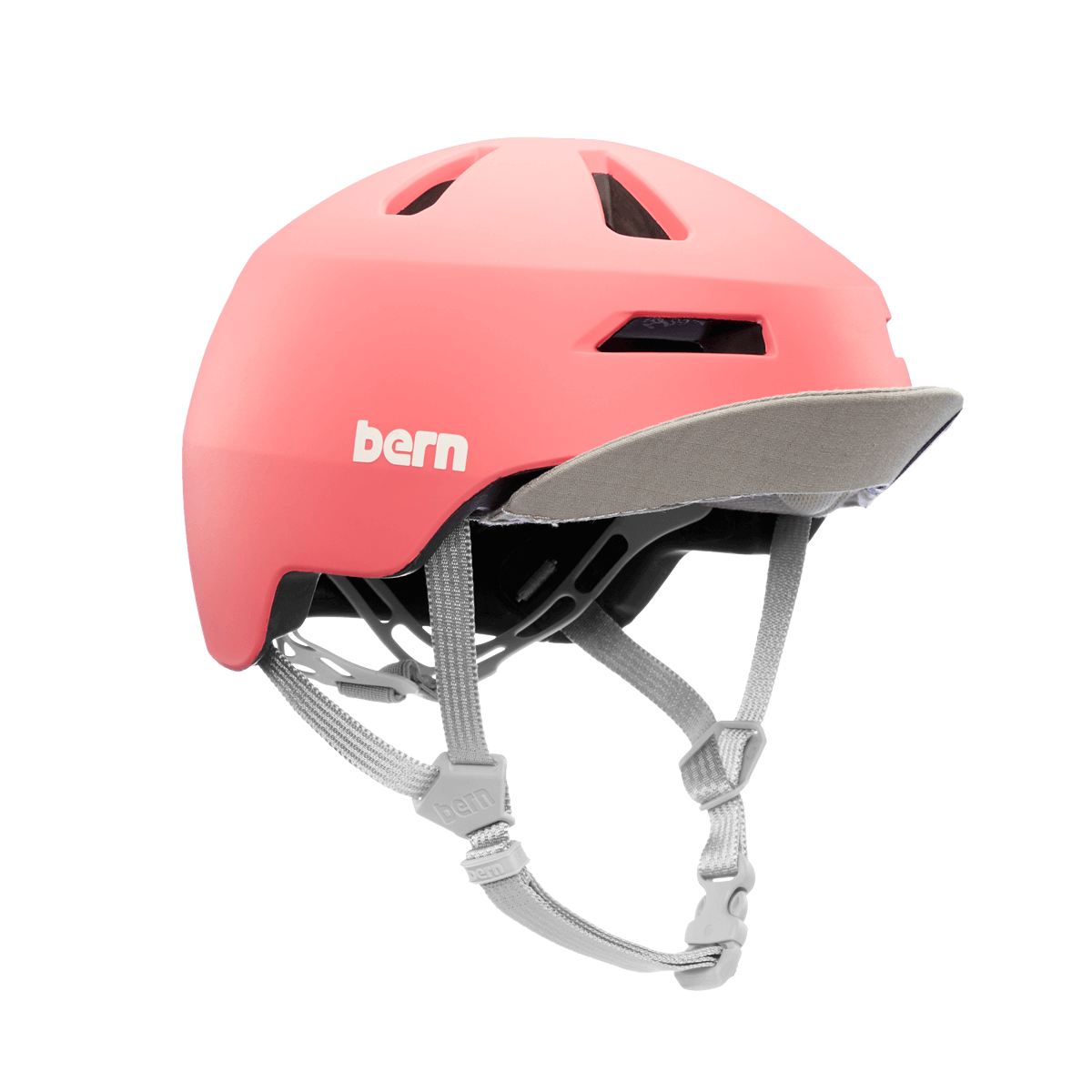 Casque Enfant Bern Nino 2.0 - Pamplemousse Mat