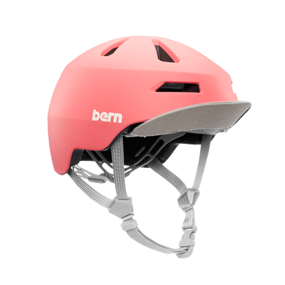 Casque pour jeunes Bern Nino 2.0 MIPS - Pamplemousse mat