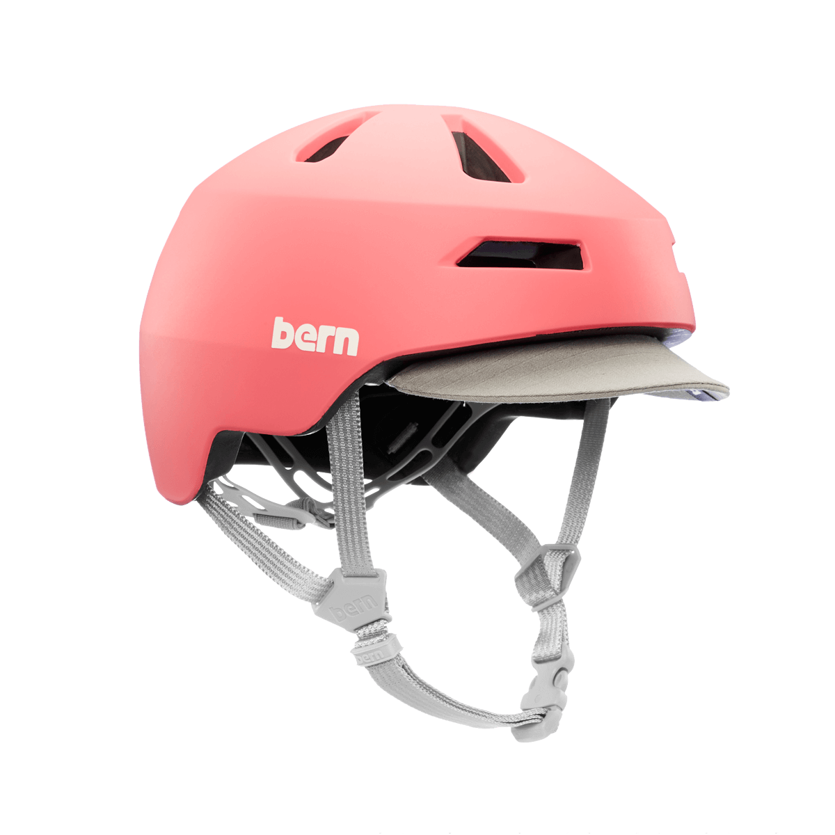 Casque pour jeunes Bern Nino 2.0 MIPS - Pamplemousse mat