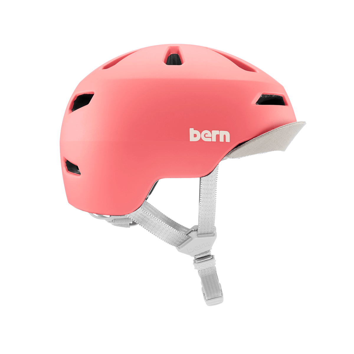 Bern Nino 2.0 Jugendhelm – Mattes Grapefruit