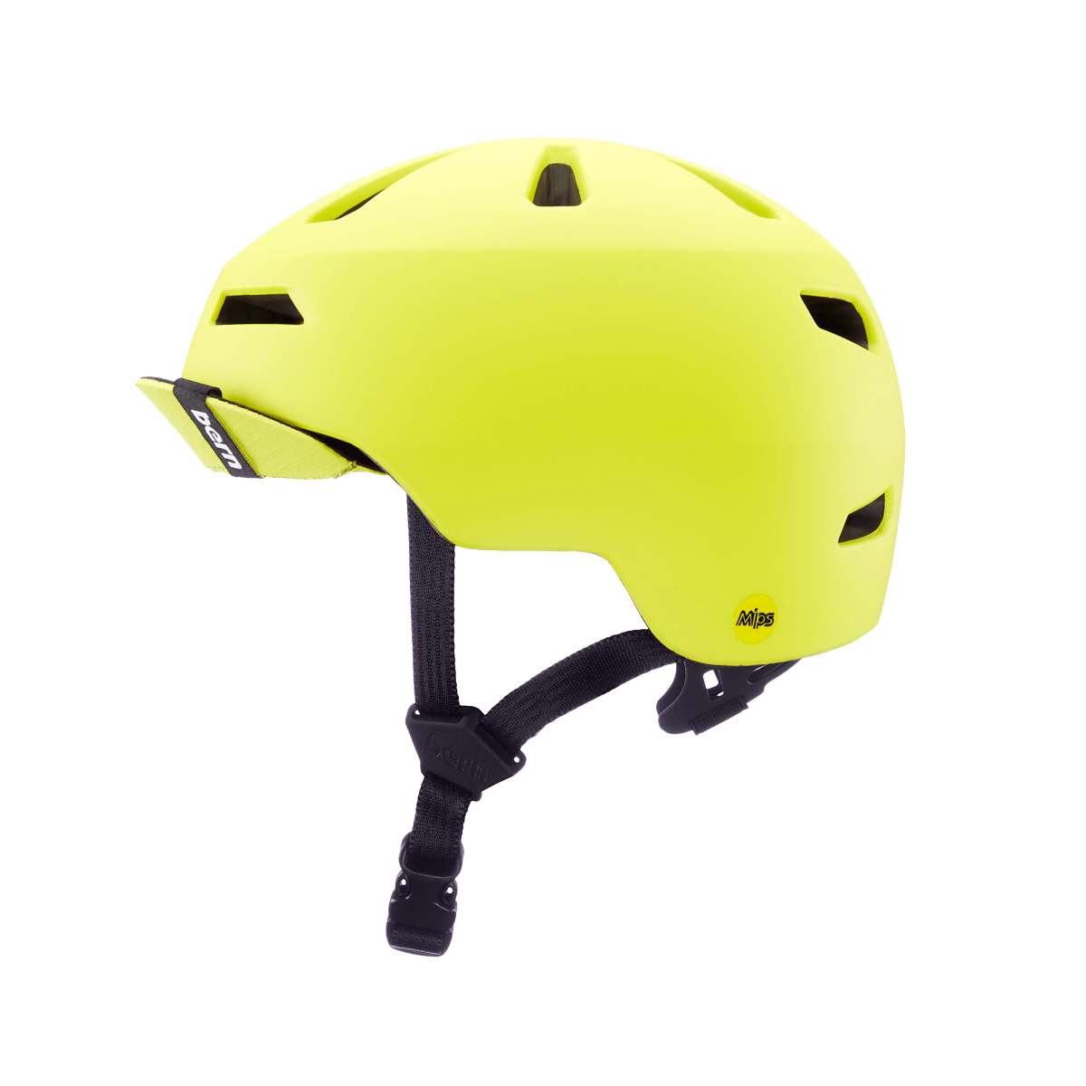 Casque Jeune Bern Nino 2.0 MIPS - Matte Lime