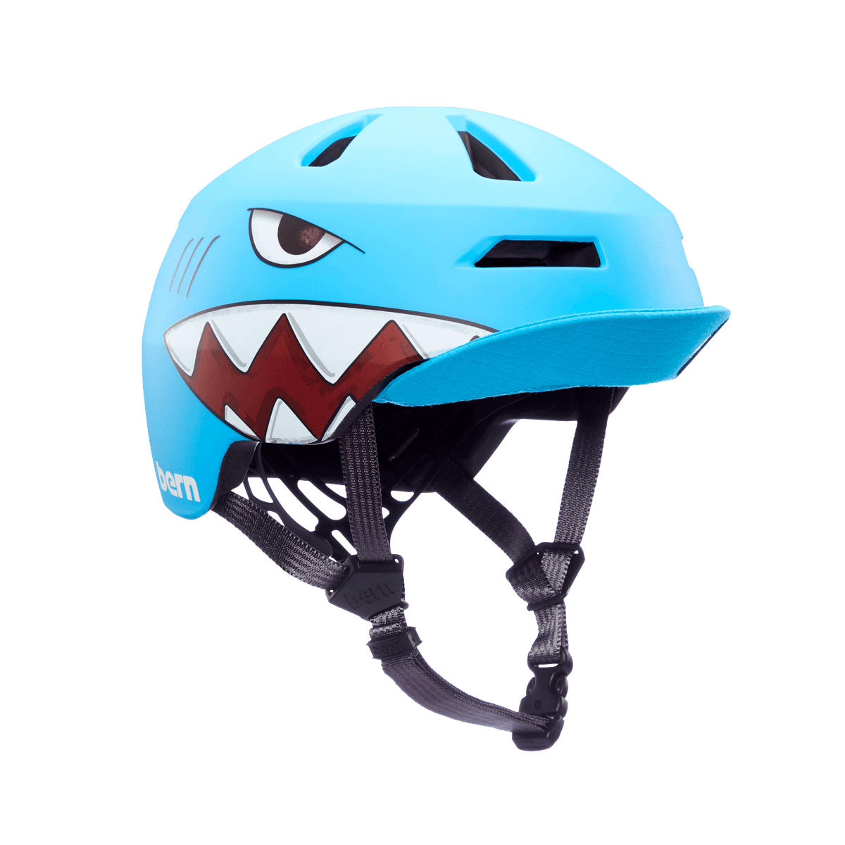 Casque Bern Nino 2.0 pour jeunes - Matte Shark Bite