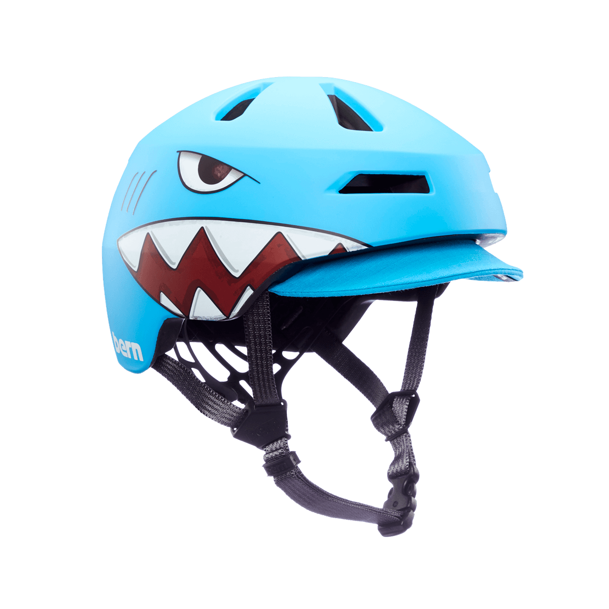 Casque pour jeunes Bern Nino 2.0 MIPS - Matte Shark Bite