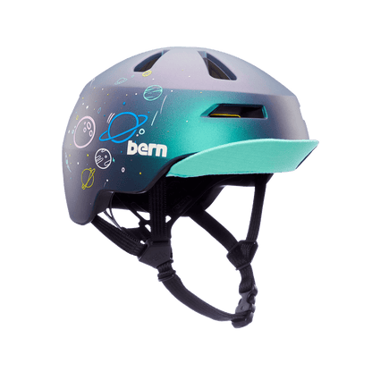 Casque pour jeunes Bern Nino 2.0 MIPS - Metallic Space Splat