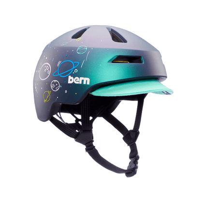 Casque pour jeunes Bern Nino 2.0 MIPS - Metallic Space Splat