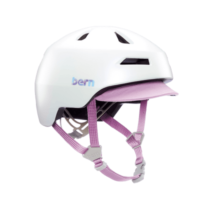 Capacete juvenil Bern Nino 2.0 - Satin Galaxy Pearl