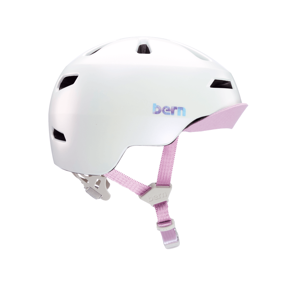 Casque Bern Nino 2.0 pour jeunes - Satin Galaxy Pearl