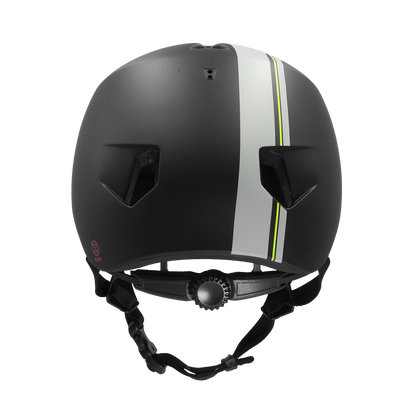 Bern Nino DVRT Youth Helmet - Matte Black Racing Stripe