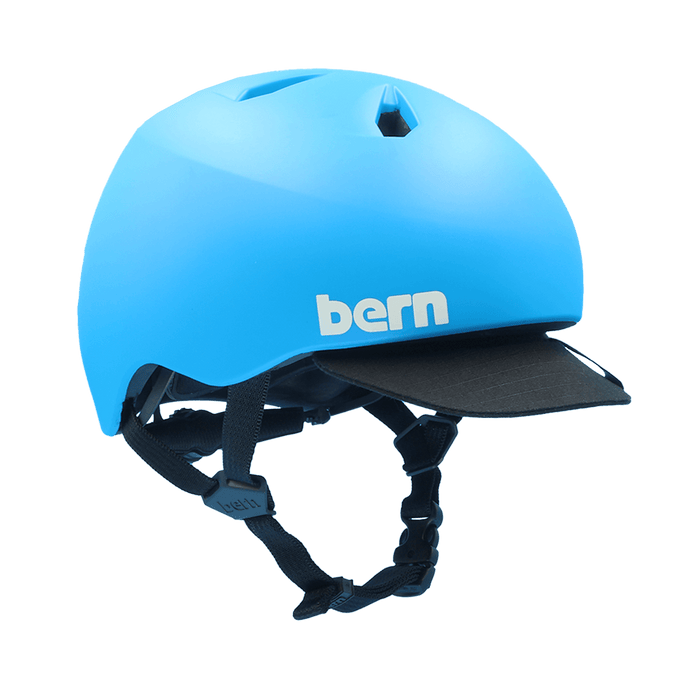 Bern Nino DVRT Youth Helmet - Matte Blue – Bern Helmets