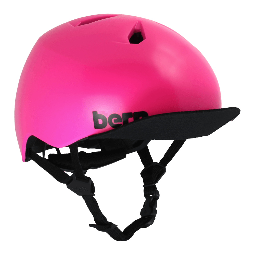 Bern Nina DVRT Ungdomshjälm - Satin Hot Pink