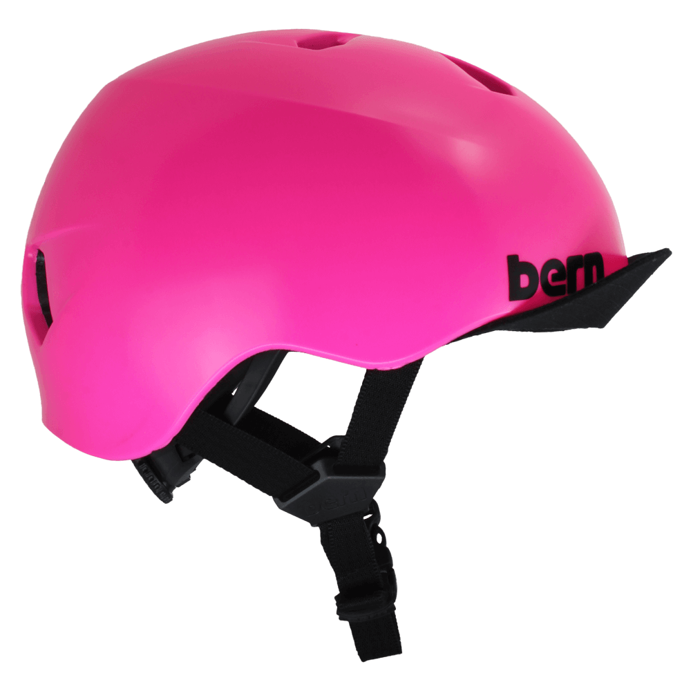 Casco juvenil Bern Nina DVRT - Satin Hot Pink